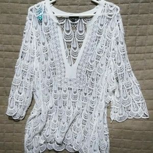 Crocheted tunic